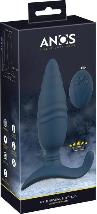 Actual product image Anos RC Thrusting butt plug