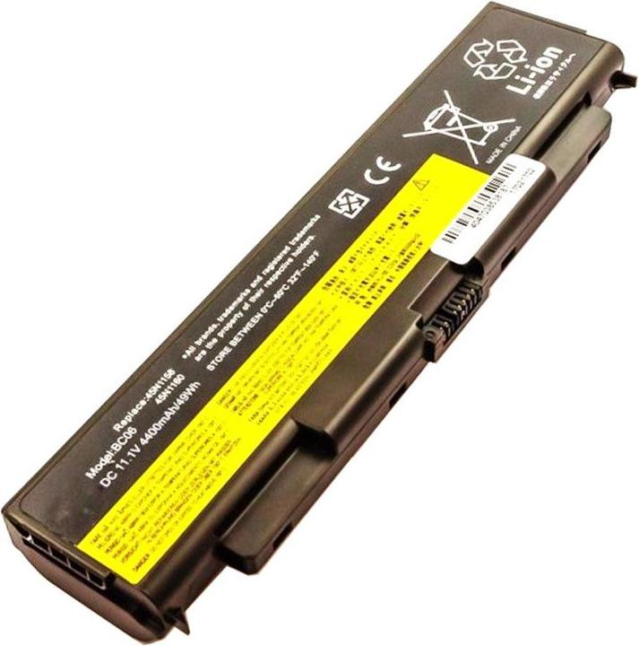 Image du produit Lenovo Batterie ThinkPad L440 Series, ThinkPad L540 Series, 45N1160, 45N1161, 57+ (6 cells) (6 cellules, 4400 mAh)