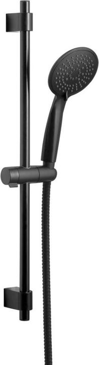Produktbild Wenko Brauseset Young Line schwarz (5 Strahlarten, 10 l/min)