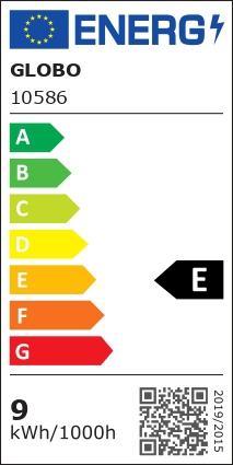 Energie-Label Globo LED Leuchtmittel 1xE27 LED (E27, 10 W, 1000 lm, 1 x, E)