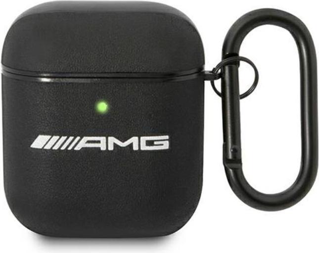 Mercedes AMG AMA2SLWK Coque AirPods czarny/black Leather (Manchon pour casque d'écoute)