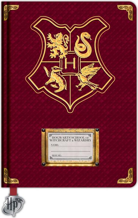 Actual product image Blue Sky Harry Potter Hogwarts A5 notebook (21 x 14.5 cm, Soft cover)