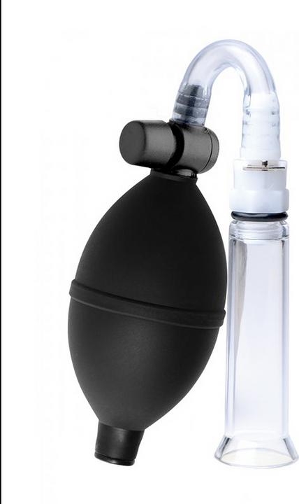 Actual product image Bijoux Indiscrets Clitoral Pumping System with Detachable Acrylic Cylinder