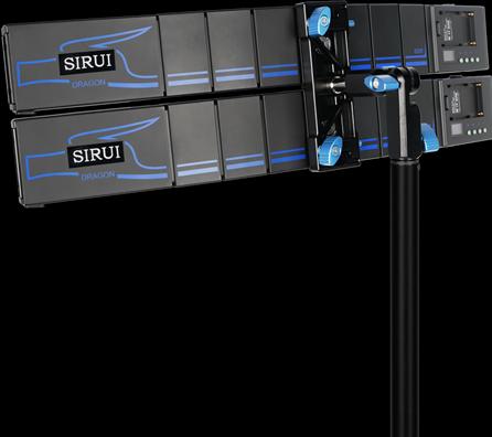 Produktbild Sirui Dragon B25R-D 2er Set biegbares RGB LED-Panel 25W für Foto + Video (Blitzgerät Akku)