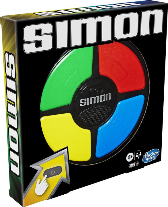 Produktbild Hasbro Gaming Familienspiel Simon (Deutsch, Spanisch, Französisch, Portugiesisch, Englisch)