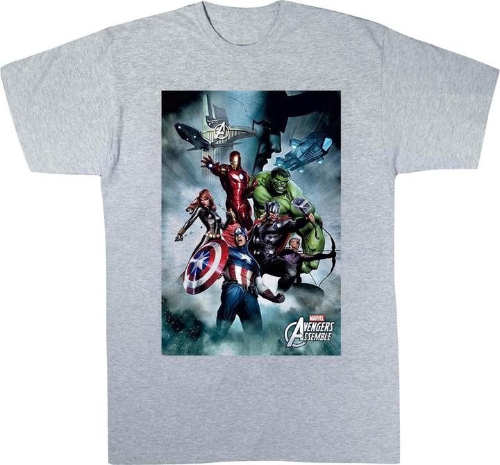Avengers Assemble Team Montage TShirt Jungen