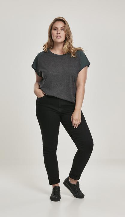 Immagine prodotto Urban Classics Tee Raglan a contrasto da donna (XXL)