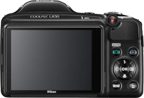 Image du produit Nikon Coolpix L830 (4 - 136 mm, 16.80 Mpx, 1/2,3'')