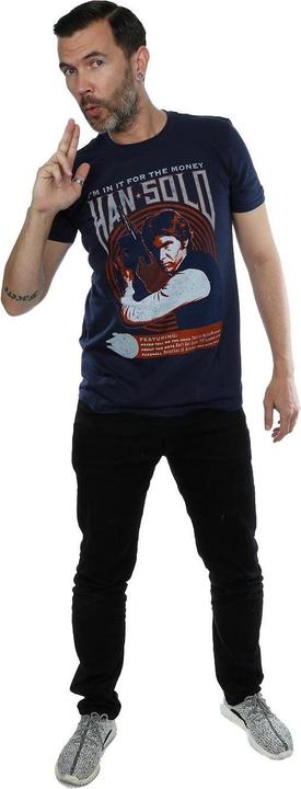 Produktbild Star Wars Han Solo Rock Poster TShirt (XXL)