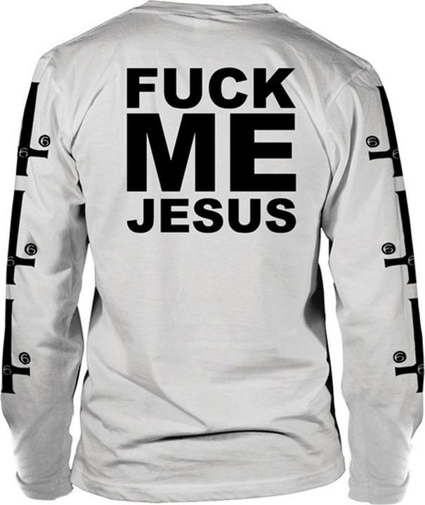 Immagine prodotto Universal Textiles Maglietta Fuck Me Jesus a maniche lunghe (M)