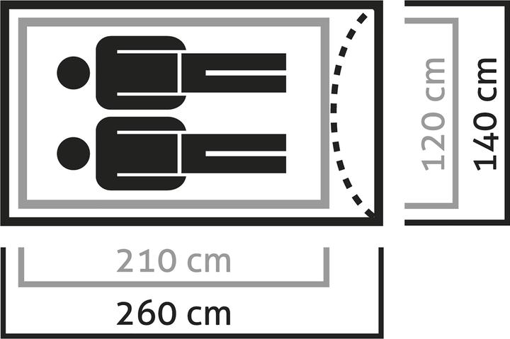 Image du produit Salewa Litetrek II (Tente igloo, 2.47 kg, 2 personnes)