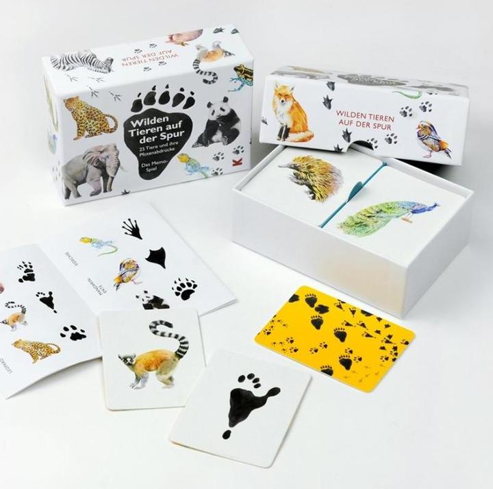 Image du produit Memory Memory Sur les traces des animaux sauvages (Allemand)