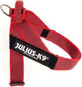 Actual product image Julius-K9 K9 HARNESS GR 0 RED 58-76 (0, Dog, Dog sport)