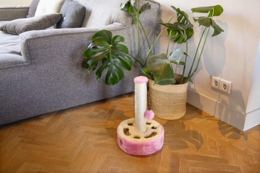 Produktbild Beeztees Bz Hide+Seek Kratzbaum Gotcha (40 cm, beige rosa)