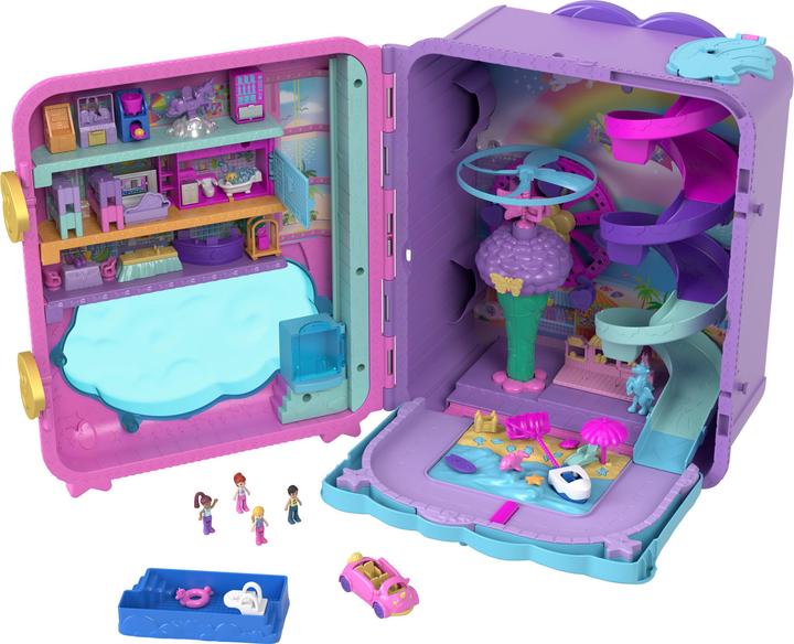 Actual product image Polly Pocket Holiday in a rolling suitcase