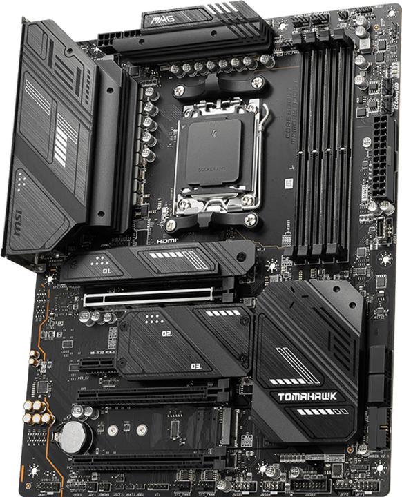 Produktbild MSI MAG X670E TOMAHAWK WIFI (AM5, AMD X670E, ATX)
