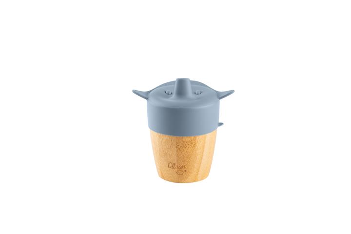 Actual product image Citron Bamboo Cup 180 ml Blue