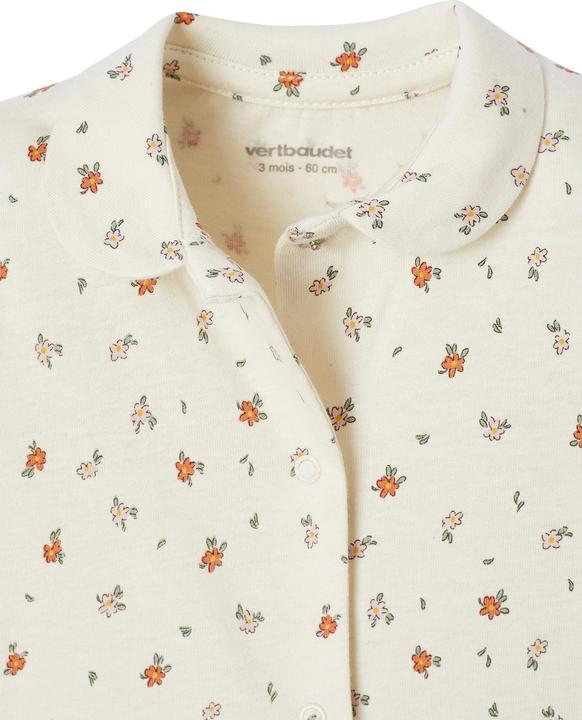 Image du produit Vertbaudet Bio-Kollektion: Baby Strampler mit variablen Füssen (56)