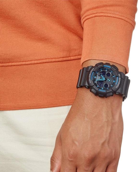 Actual product image G-Shock Ga-100-1a2er (Digital watch, 55 mm)