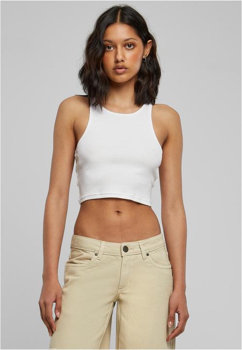 Image du produit Urban Classics Ladies Cropped Rib Top (L)