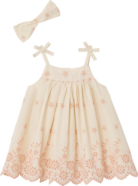 Produktbild Vertbaudet Mädchen Baby-Set: Kleid & Haarband (68)