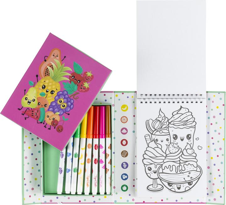 Actual product image Selecta Spielzeug Malvorlagen mit Düften - Fruity Cutie