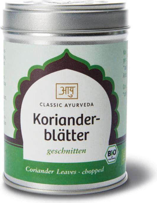 Actual product image Classic Ayurveda Coriander leaves, chopped, organic (15 g)