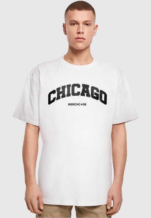 Produktbild Merchcode Chicago Wording - Heavy Oversize Tee - 112989 (S)