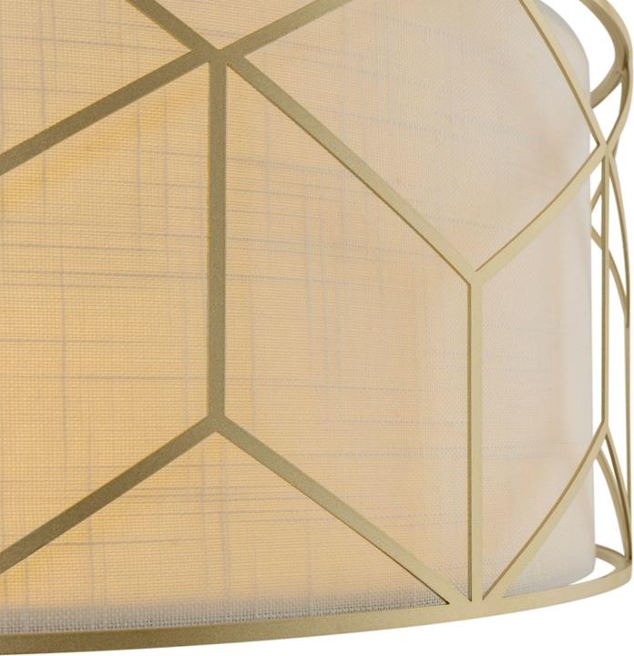 Produktbild Maytoni Messina Pendelleuchte, Hängeleuchte 4x E27 Gold Weiss Stoff (E27)