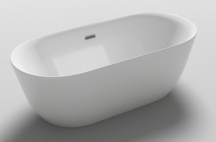 Produktbild Jet-Line Badewanne LAUSANNE weiss 170x80 cm (170 cm, 80 cm)