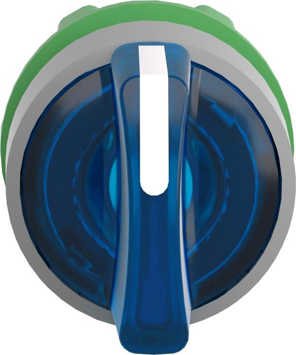 Actual product image Schneider Electric Illuminated selector switch, front, plastic, ZB5AK1563C0
