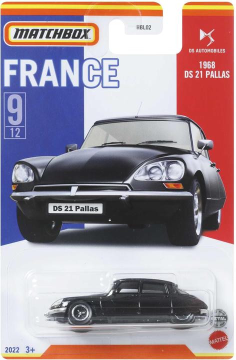 Produktbild Matchbox BEST OF FRANCE FAHRZEUG - Zufälliges Modell