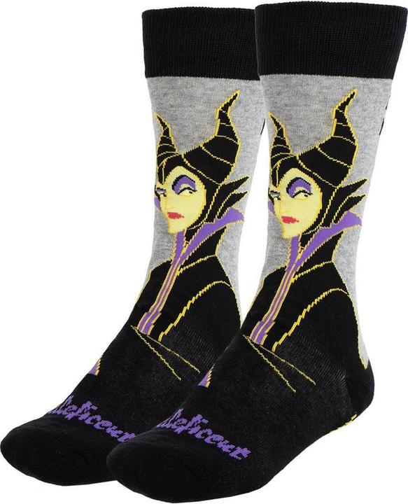 Actual product image Cerda DISNEY VILLAINS - Pack de 3 Paires de Chaussettes (Taille 36-43) (pack of 3, 41, 45)
