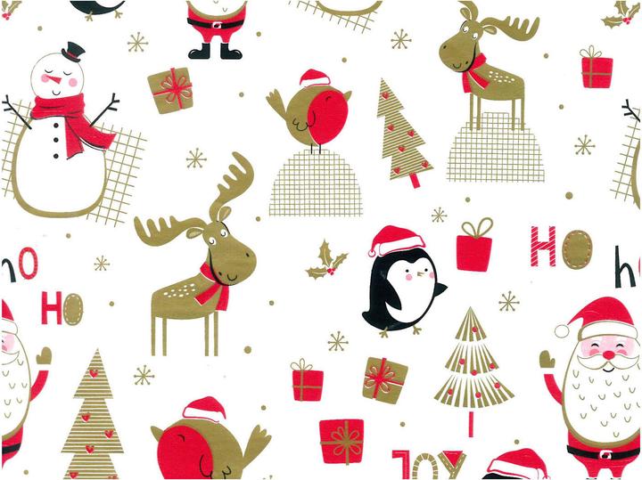 Produktbild Rotolux Geschenkpapier Weihnachtskollektion, 50 Rollen (Geschenkpapier)