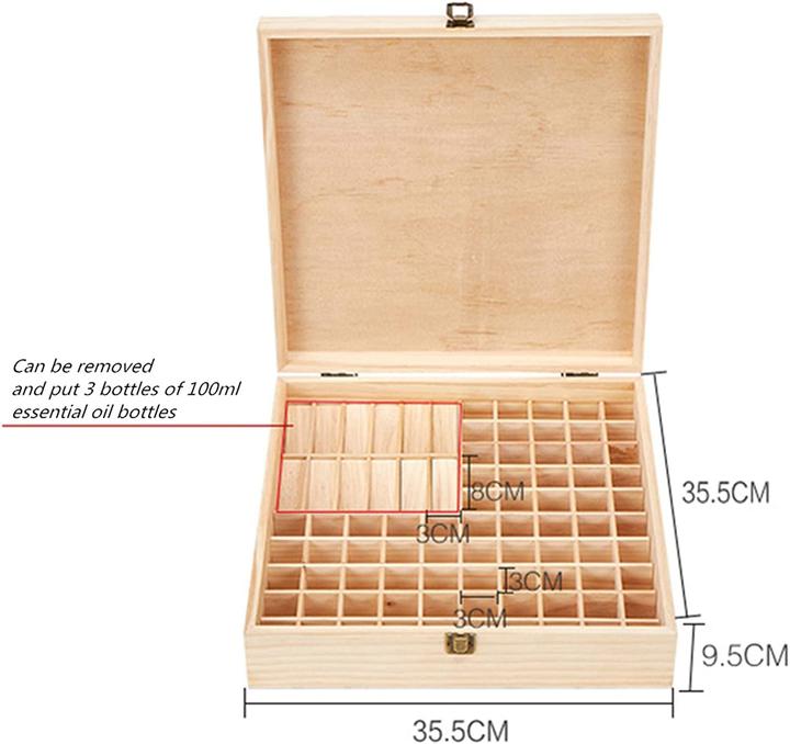 Produktbild Rose Flower Ätherisches Öl Organisator (35 x 35 x 9 cm)