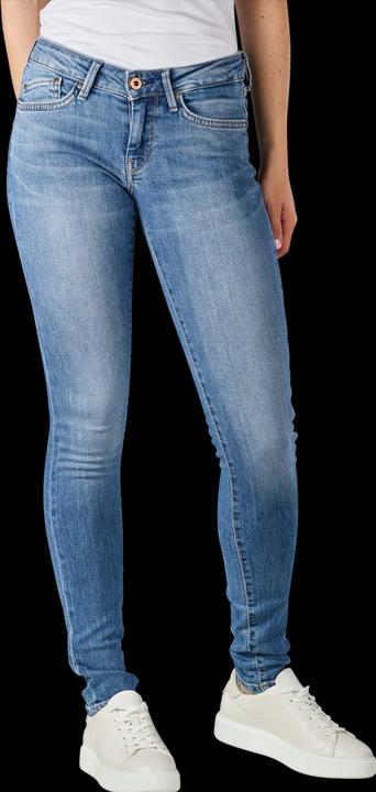 Actual product image Pepe Jeans Pepe Pixie Jeans Skinny Fit medium blue (W24/L30)