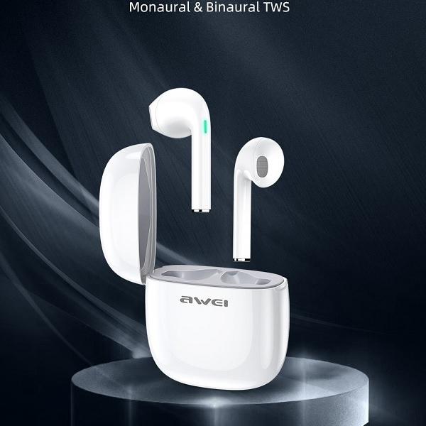 Actual product image adidas słuchawki Bluetooth 5.0 T28 TWS + stacja dokująca biały/white (ANC, 3.50 h, Wireless)