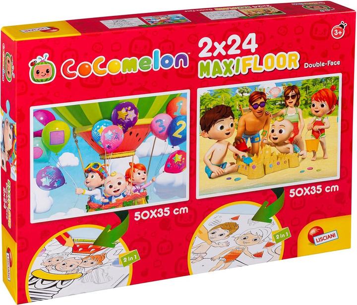 Produktbild Cocomelon 2x24 pcs 2-in-1 Puzzle (31457) (48 Teile)