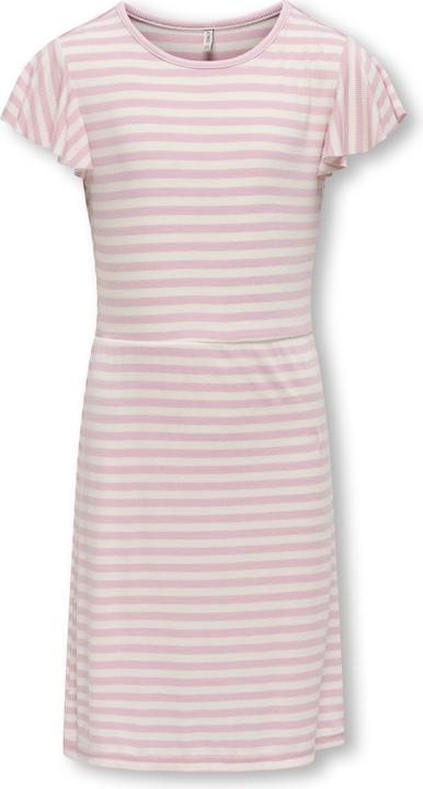 Image du produit Only Normal geschnitten V-Ausschnitt Junior Fledermaus-Ärmel Kurzes Kleid Kleid (134)