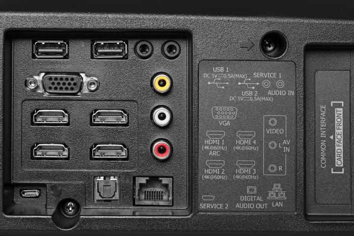 Actual product image Hisense 100L5F-D12 including screen (4K, 2700 lm)