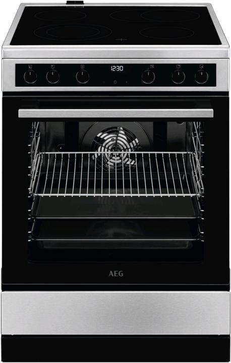 AEG CCB 6445 BBM acier inoxydable