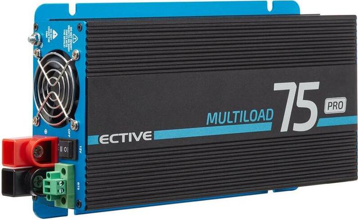 Image du produit Ective Multiload PRO 12V 75A et 24V 37A Chargeur de batterie pour Gel AGM LiFePO4 (12V, 24V, 75 A)