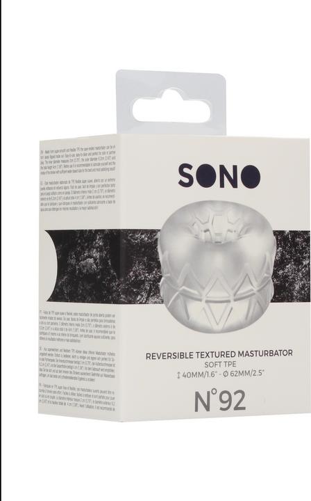 Actual product image Shots N0. 92 - Reversible Textured Masturbator