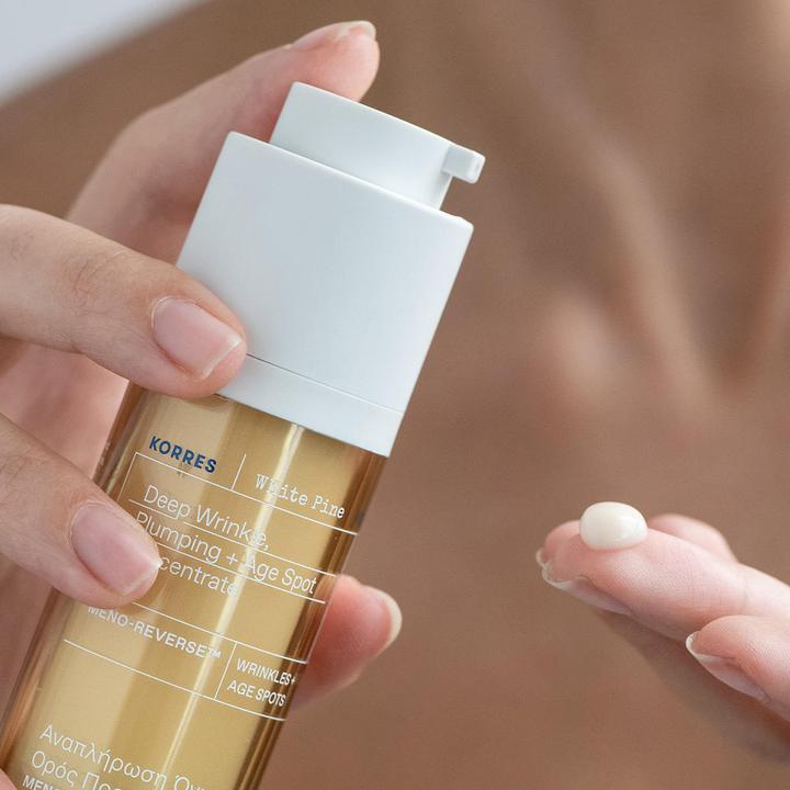 Immagine prodotto Korres Pino Bianco Meno Reverse™ Concentrato di rughe profonde, rimpolpanti e macchie dell'età (30 ml)