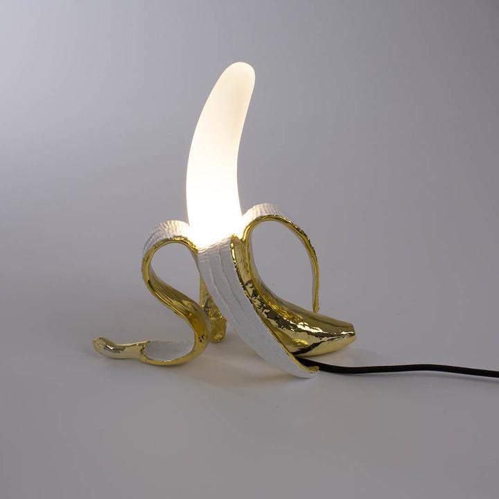 Image du produit Seletti Banana Lamp Louie Lampe de table or (480 lm, E14)