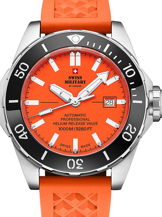 Swiss Military SMA34092.07 Automatik Diver 45mm 100ATM (45 mm)