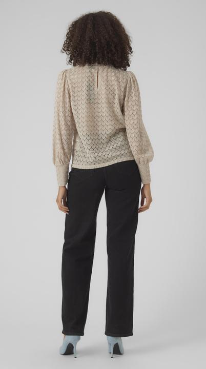 Immagine prodotto Vero Moda Vmbecca Ls High Neck Lace Top Jrs Noos (XS)