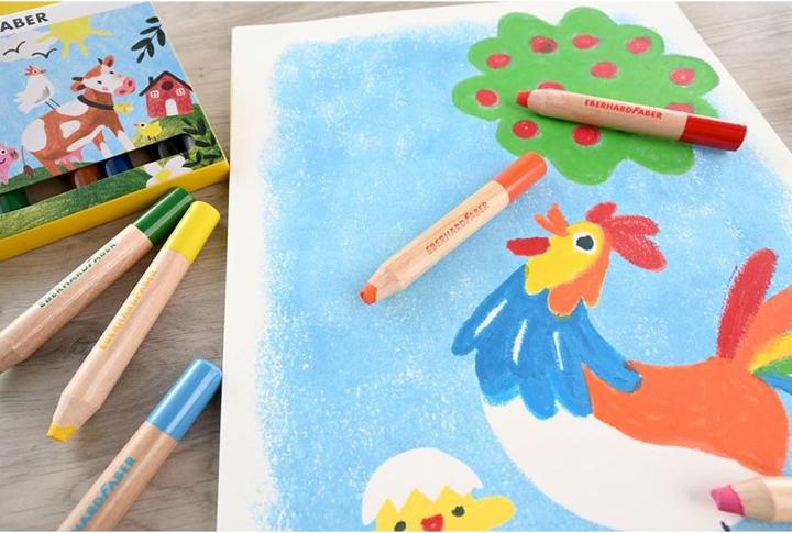 Immagine prodotto EberhardFaber Matite colorate Jumbo MiniMaxi 12 pezzi (Colore misto, 12 x)