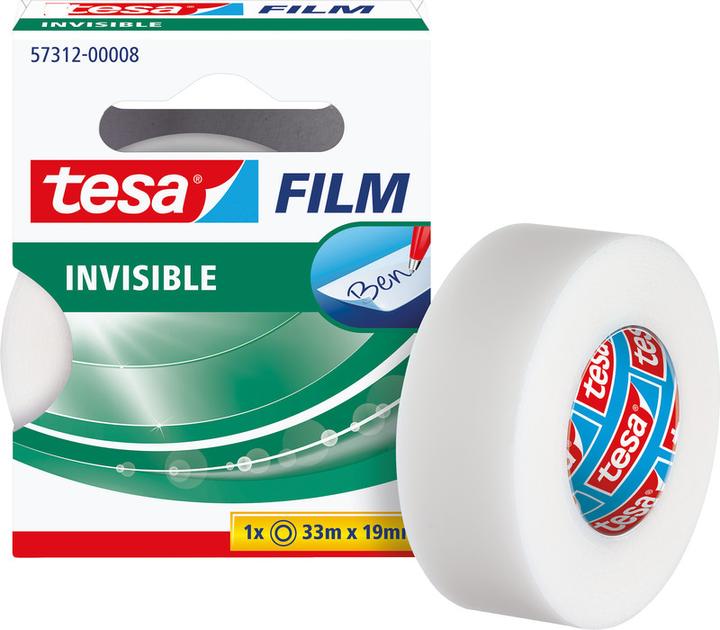 Actual product image tesa tesafilm 1x MATT-UNSICHTBAR adhesive tape (19 mm)