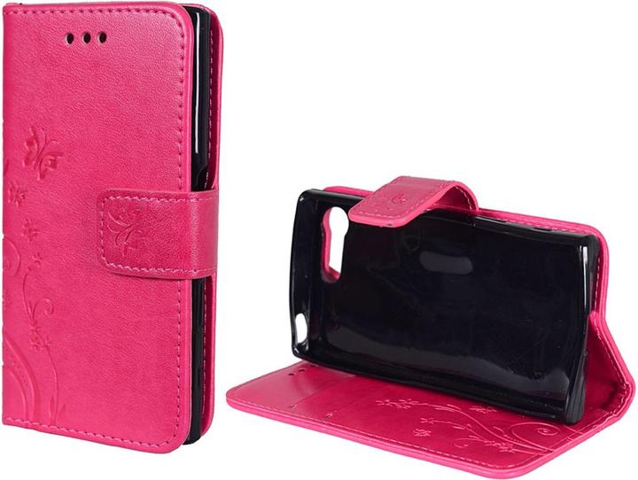 Produktbild König Design Schutz Handy Hülle für Sony Xperia X Compact Case Cover Tasche Wallet Etui Neu (Sony Xperia X Compact)